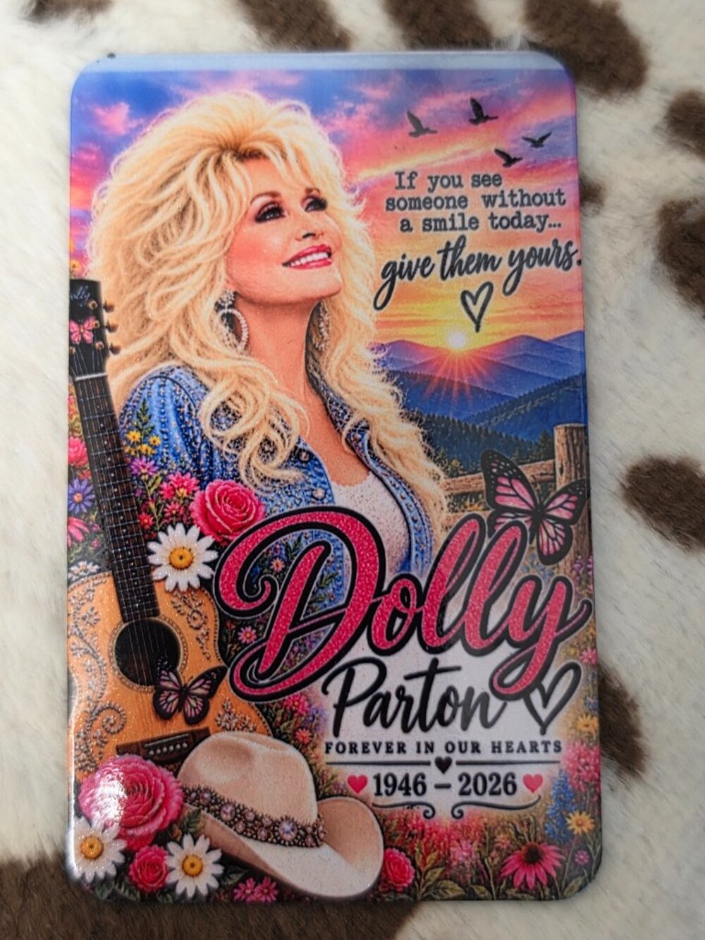 Dolly Parton Forever in Our Hearts 1946-2026 Memorial Magnet